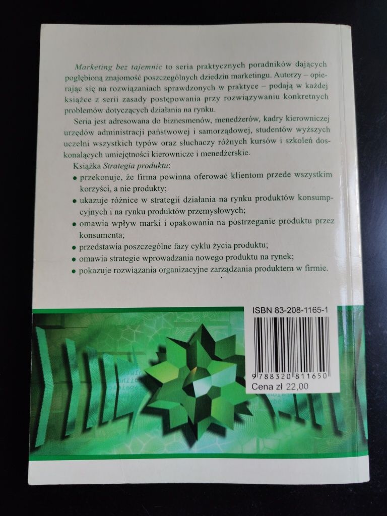 Strategia produktu / Henryk Mruk i Ireneusz P. Rutkowski
