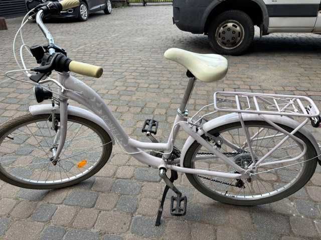 Rowerek dla dziewczynki 24 cale 8/10lat
