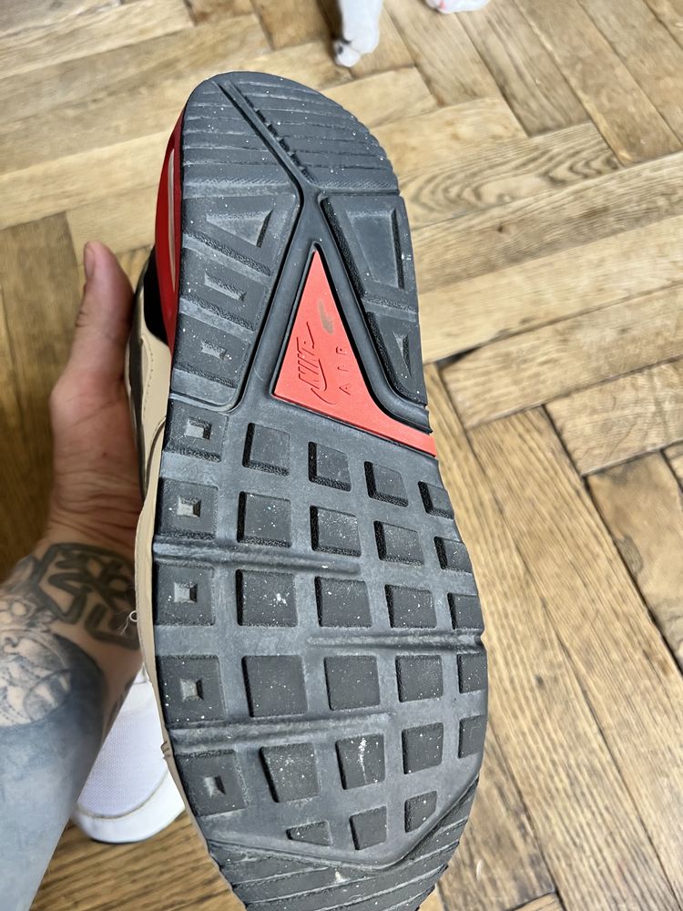 кроссовки сетка и кожа Nike air max 90 92 оригинал размер 45 29 с