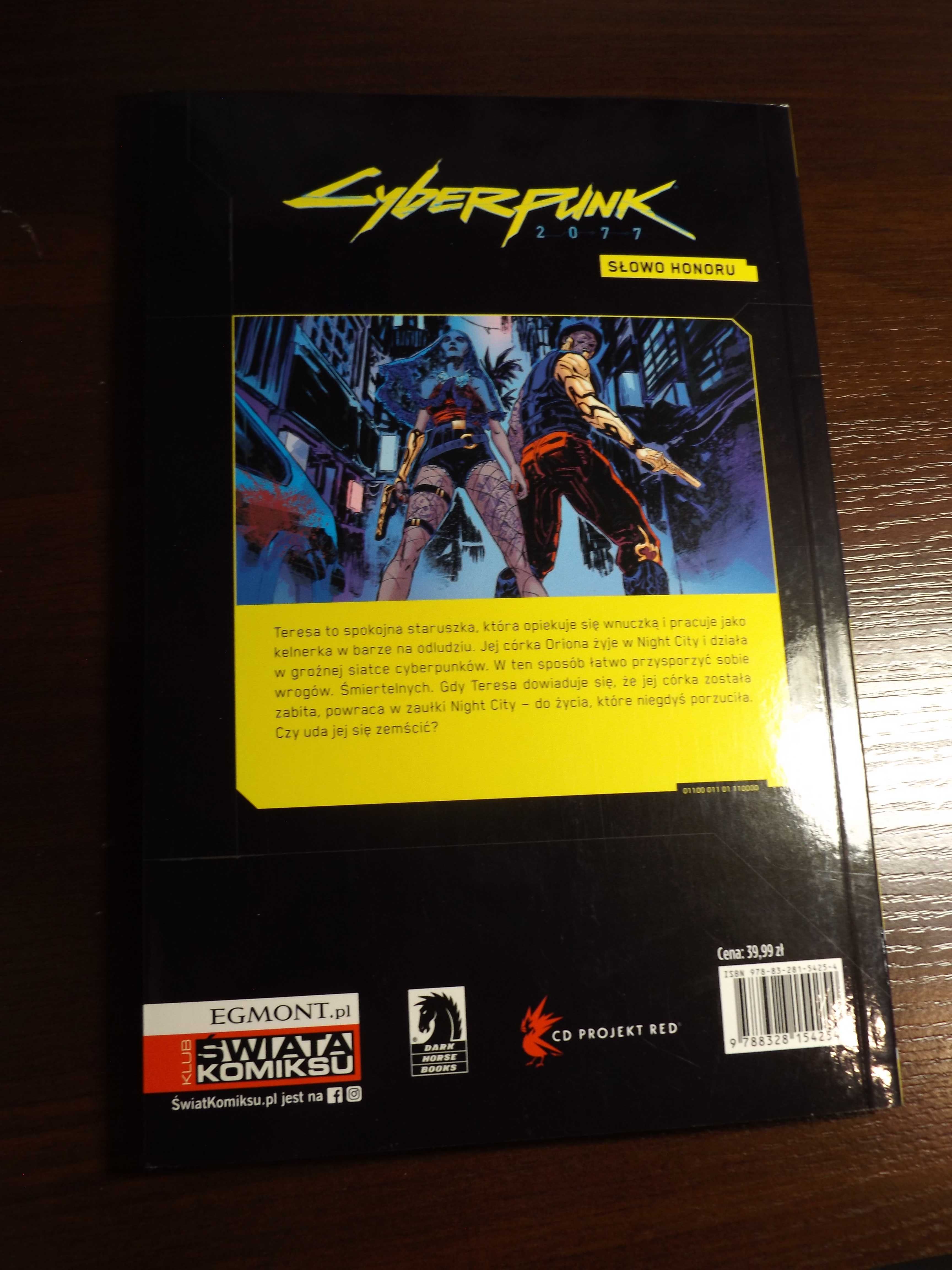 Komiks Cyberpunk 2077 "Słowo honoru"