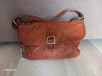 Fossil vintage torebka skóra naturalna