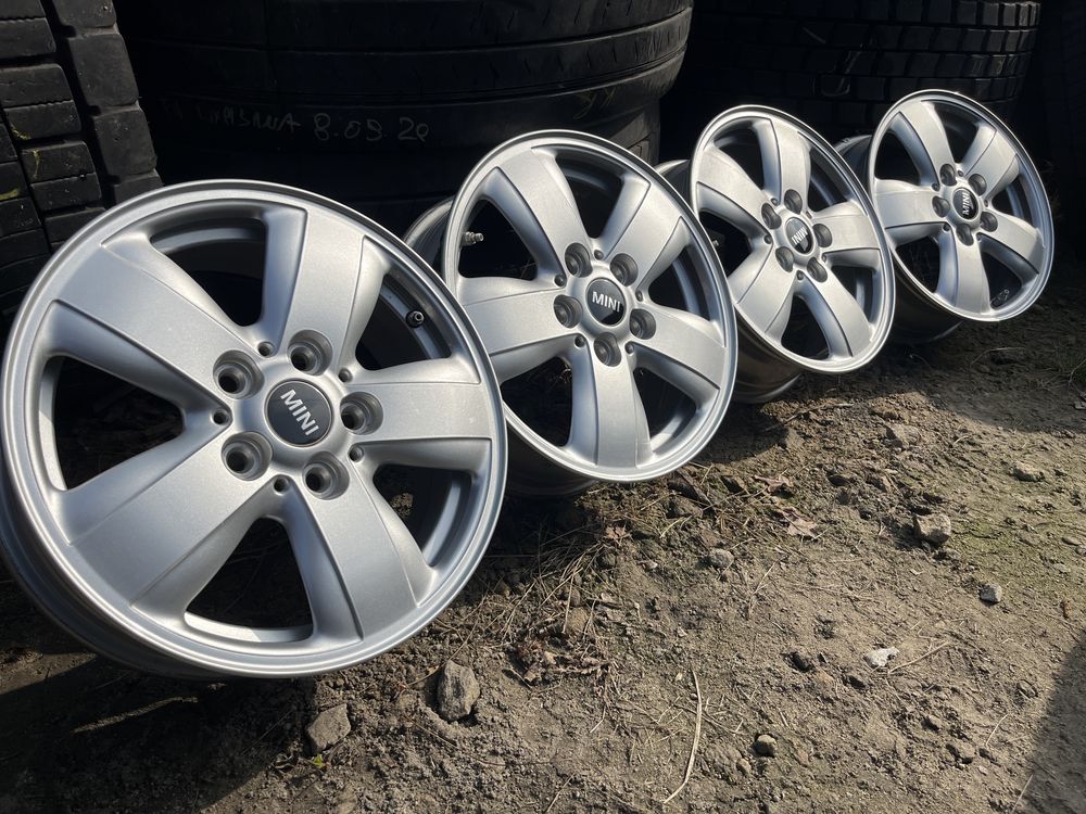 Alufelgi 15” Mini Cooper Hatch One ET46 Czujniki stan idealny 4szt