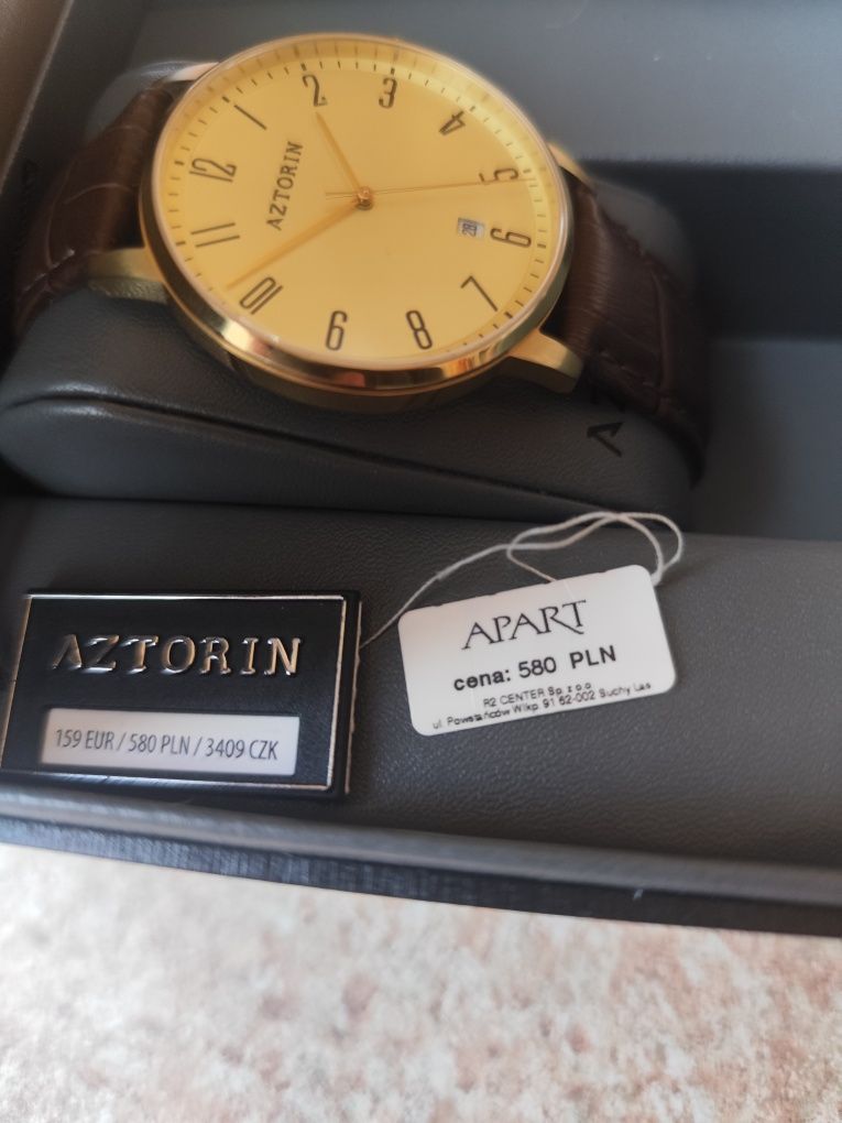 Zegarek Aztorin i Emporio Armani