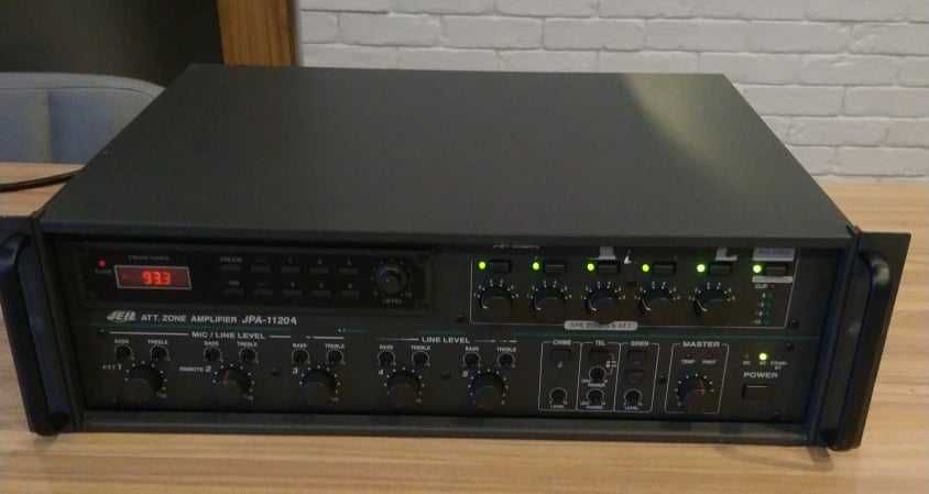 JEIL JPA-1120A - 5 kanałowy mikser - wzmacniacz 120W z tunerem