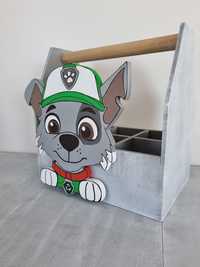 Organizer na biurko kredki pudełko psi patrol Miki Mause