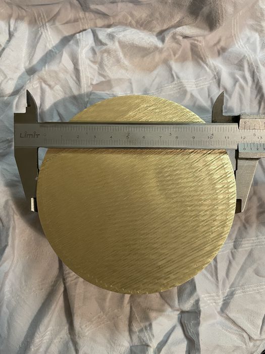 Wałek pręt Mosiężny mosiądz MO58/MO58A o średnicy fi 120 mm L 52 mm