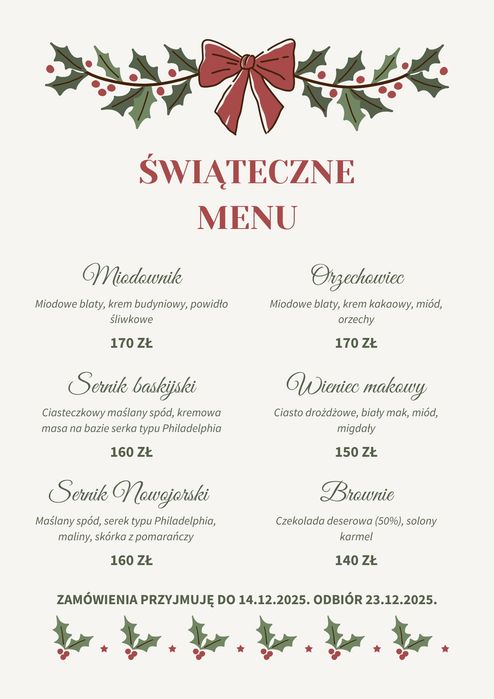 Ciasta na zamowienie | Torty | Słodki stół | Imprezy, wesele, komunia