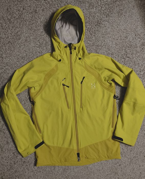 Kurtka Haglofs Windstopper trekking funkcyjna outdoor turystyczna