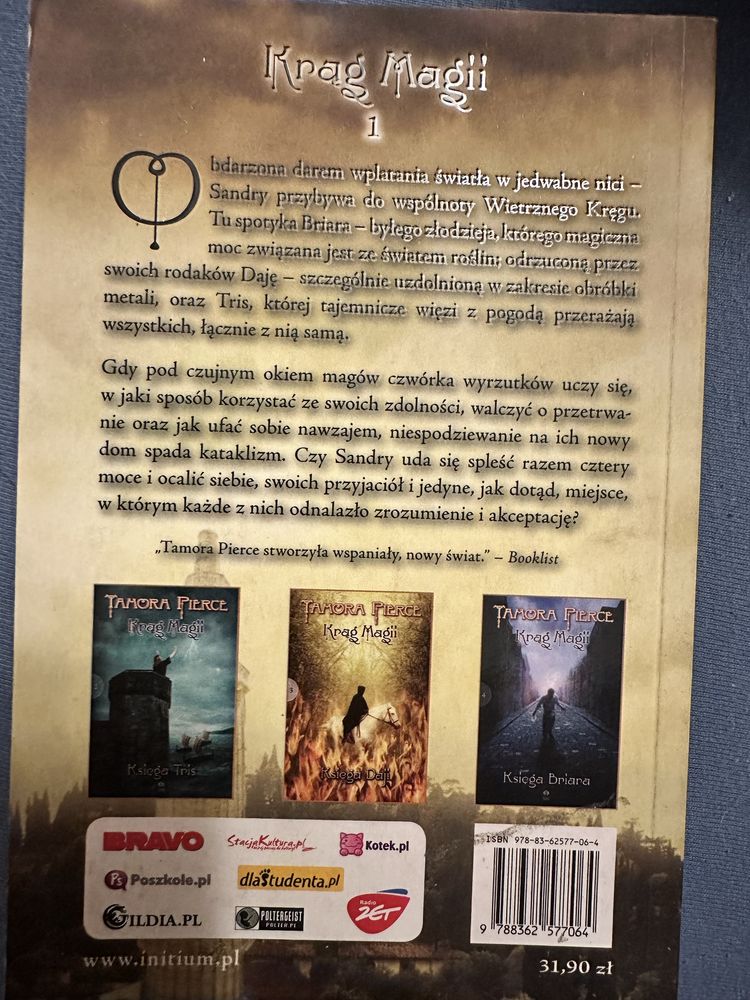 Krąg Magii. Księga Sandry. Tamora Pierce