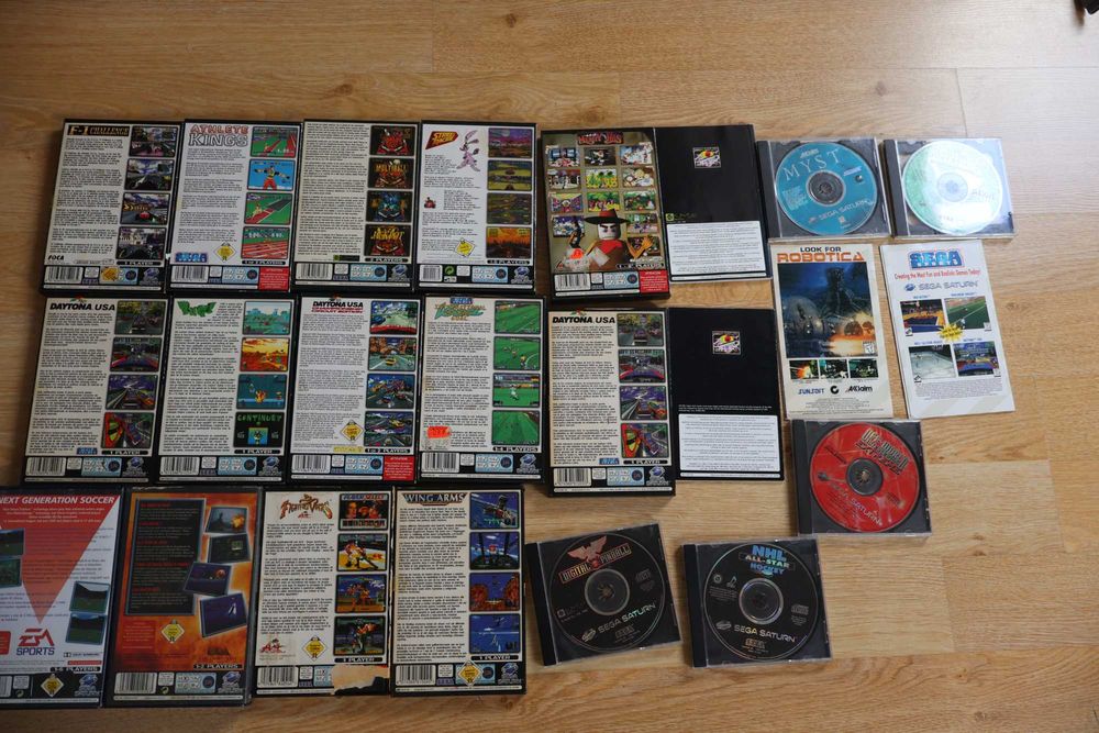 Gry na Konsole Sega Saturn PAL 3X ANG Daytona Bug Wing Arms Inne BDB