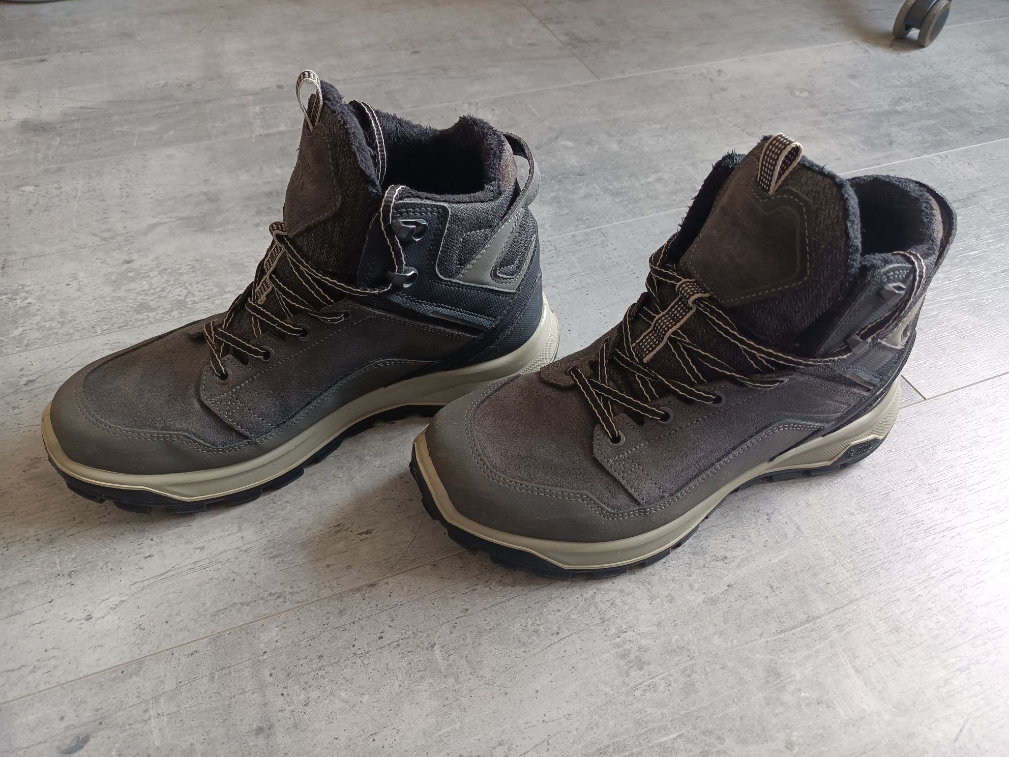 Quechua Buty zimowe Warm Wtp Sh500 X-Warm Mid Męskie Szary