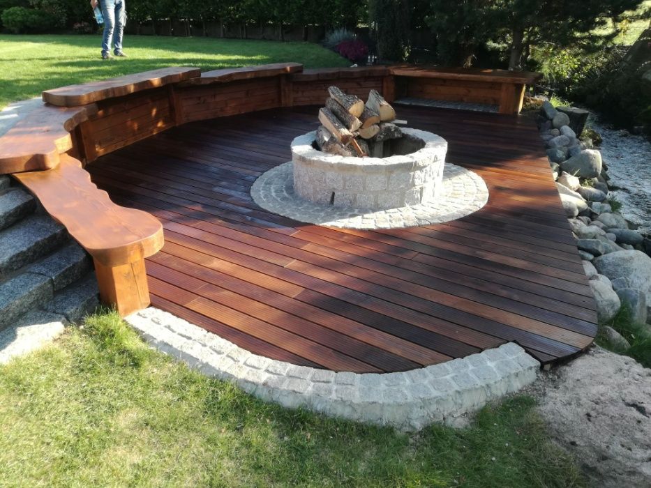 Drewniane Taras Altana Balkon zadaszenie Pergola ogrodzenie ogrody