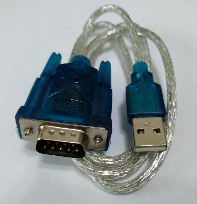 Cabo conversor adaptador USB RS232 ( porta série ) novo