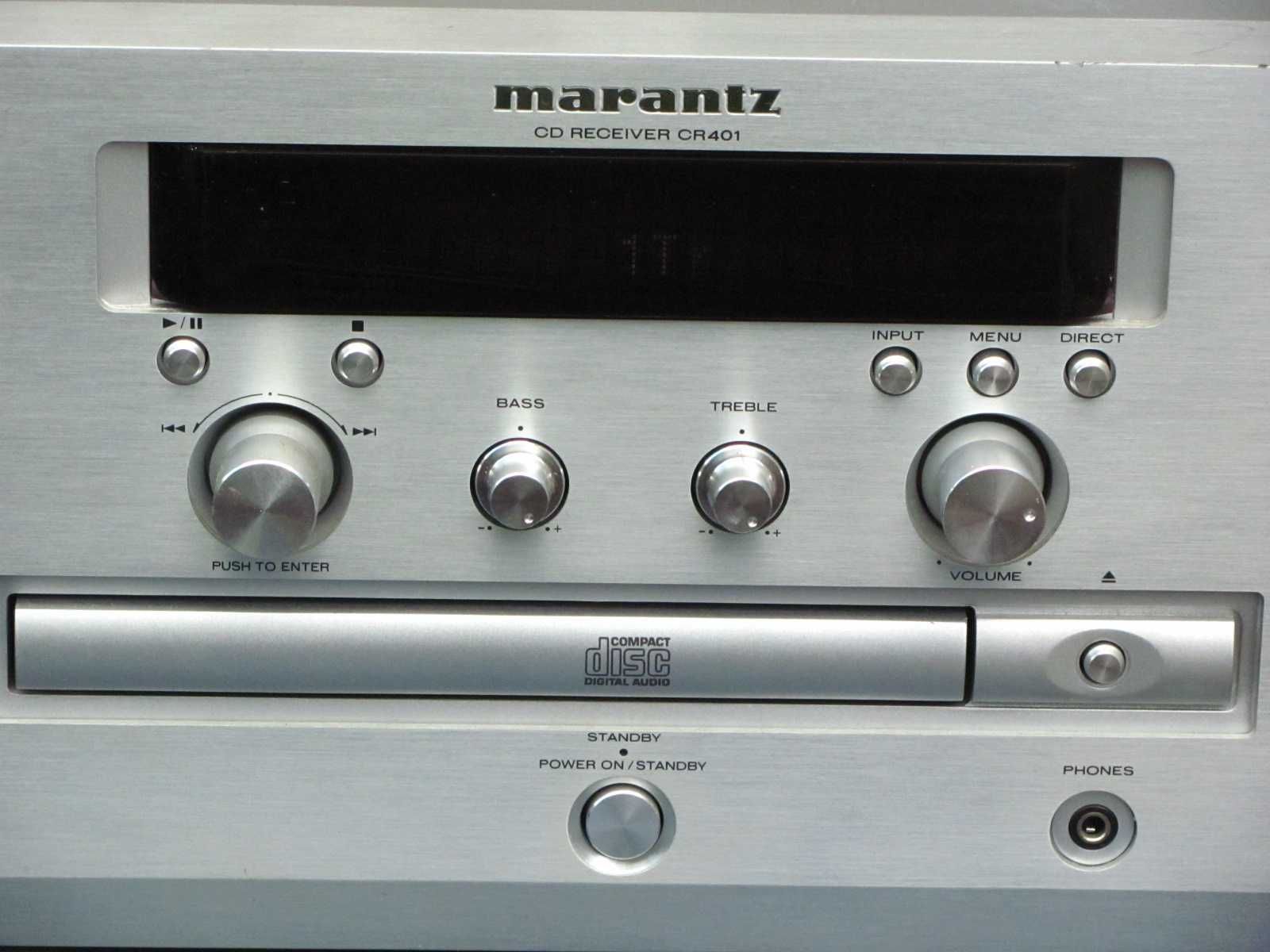 Amplituner stereo z odtwarzaczem CD Marantz CR401 - bez kolumn