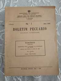 Boletim pecuário (2boletins diferentes)