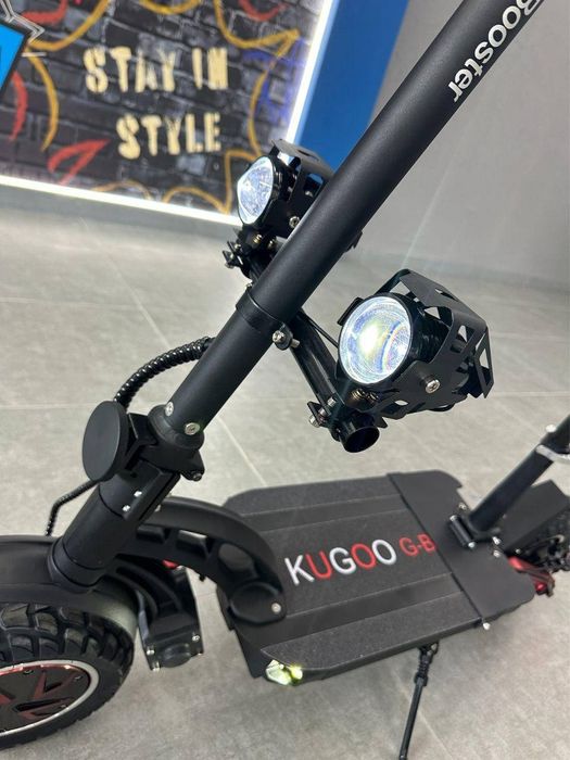 Електросамокат KUGOO G-Booster 1200W*2 (2400W), повнопривідний! 2025
