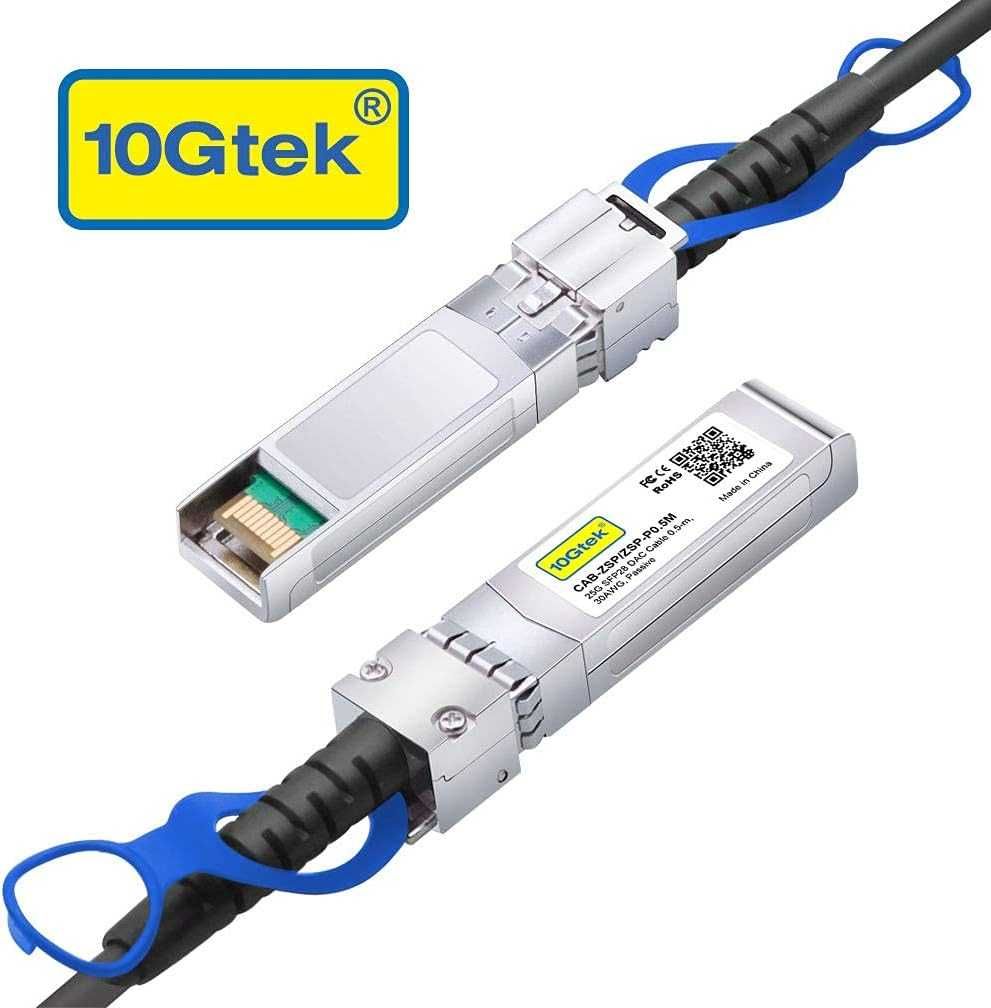 Kabel 10Gtek® 25G SFP28 SFP+ DAC  pasywny miedziany kabel do Intel