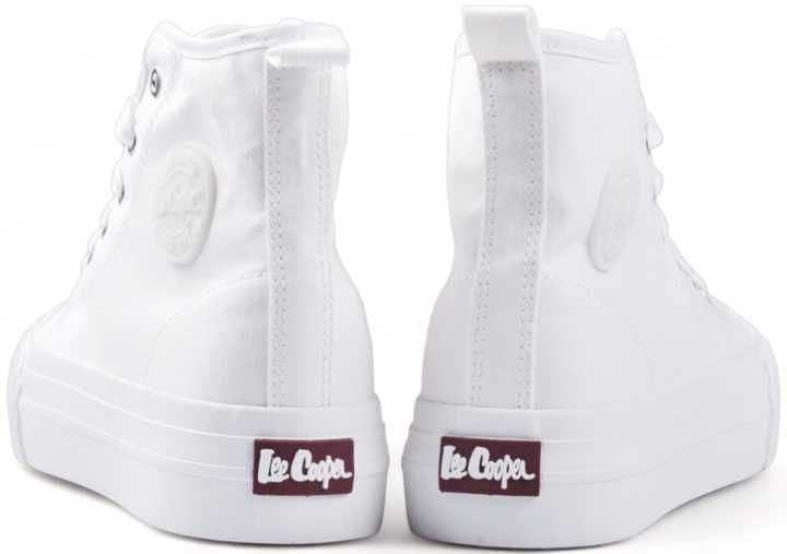 Buty Damskie Lee Cooper Trampki Platforma za kostkę -2132 r.41 białe