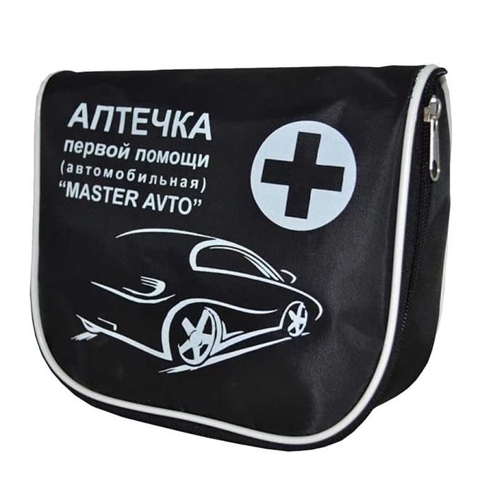 Набір Автомобіліста О4/Р4, аптечка, вогнегасник ОП1/ОП2, знак, сумка.