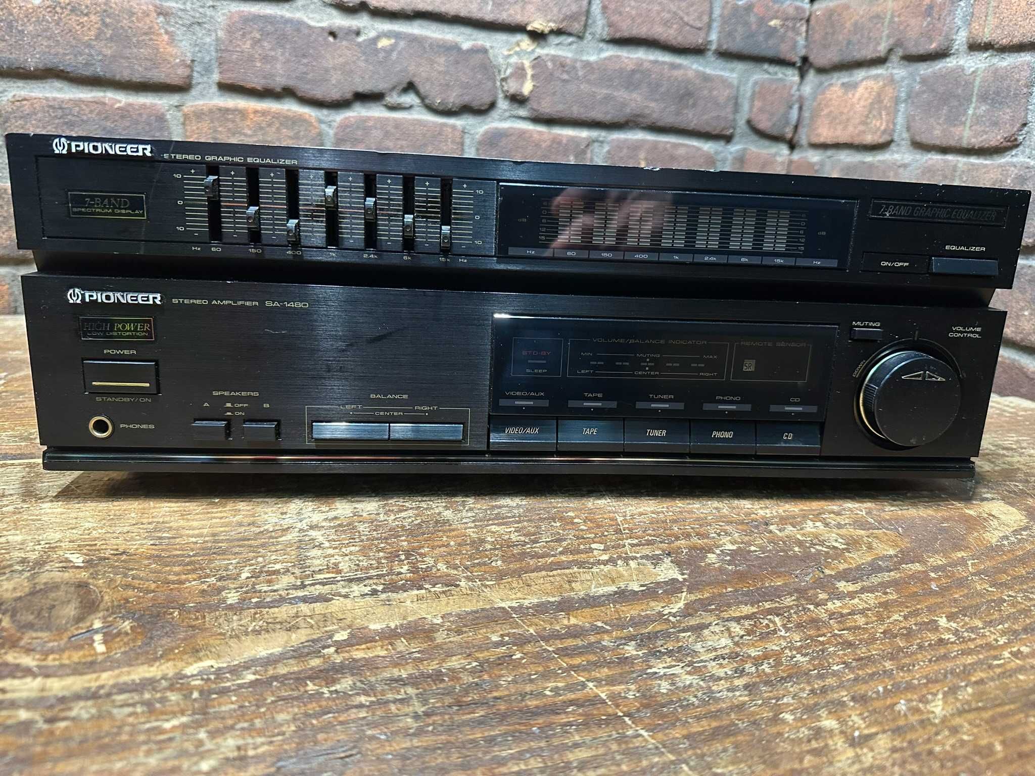 Wzmacniacz z Korektorem Pioneer  SA-1480