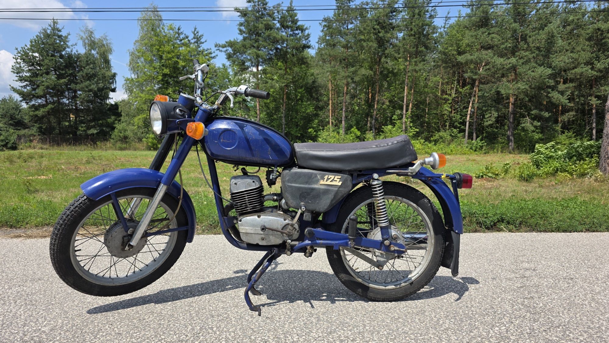 Wsk 175 Kobuz 4 biegowa sprawna Transport wsk 125 motocykl wysyłka