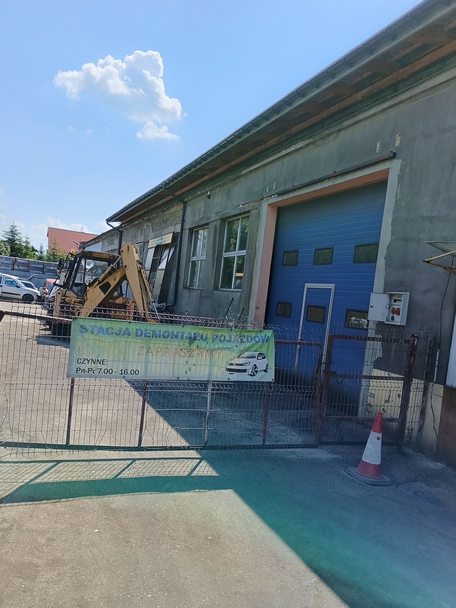 Wydzierżawię stacje demontażu wszystkich pojazdów (możliwa sprzedaż)