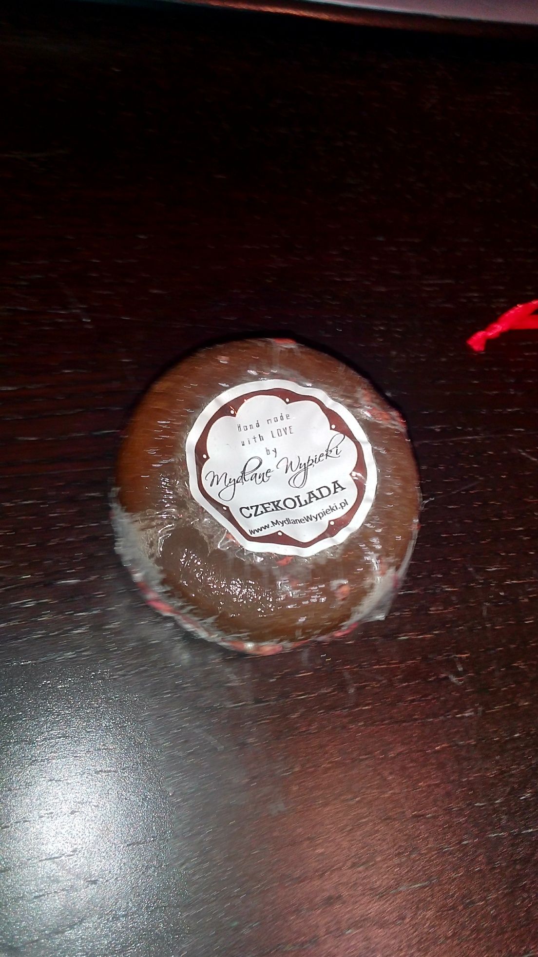 Mydełko donut czekoladowe opakowanie prezentowe