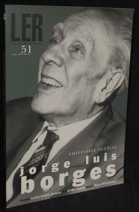 Livro Jorge Luís Borges Revista Ler 2001