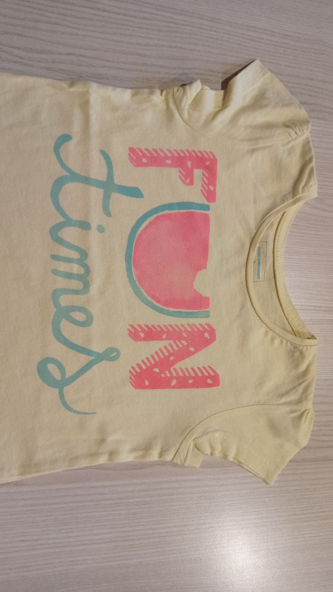 Nowa koszulka bluzka t-shirt Primark young dimension 110 cm nieużywana