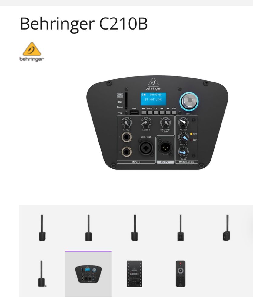 Coluna behringer