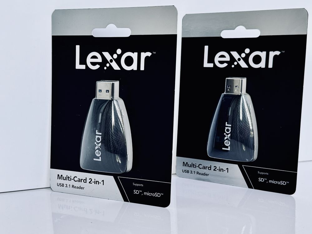Картридер Lexar Multi-Card 2-в-1 USB 3.1 Lexar Зчитувач карт пам’яті