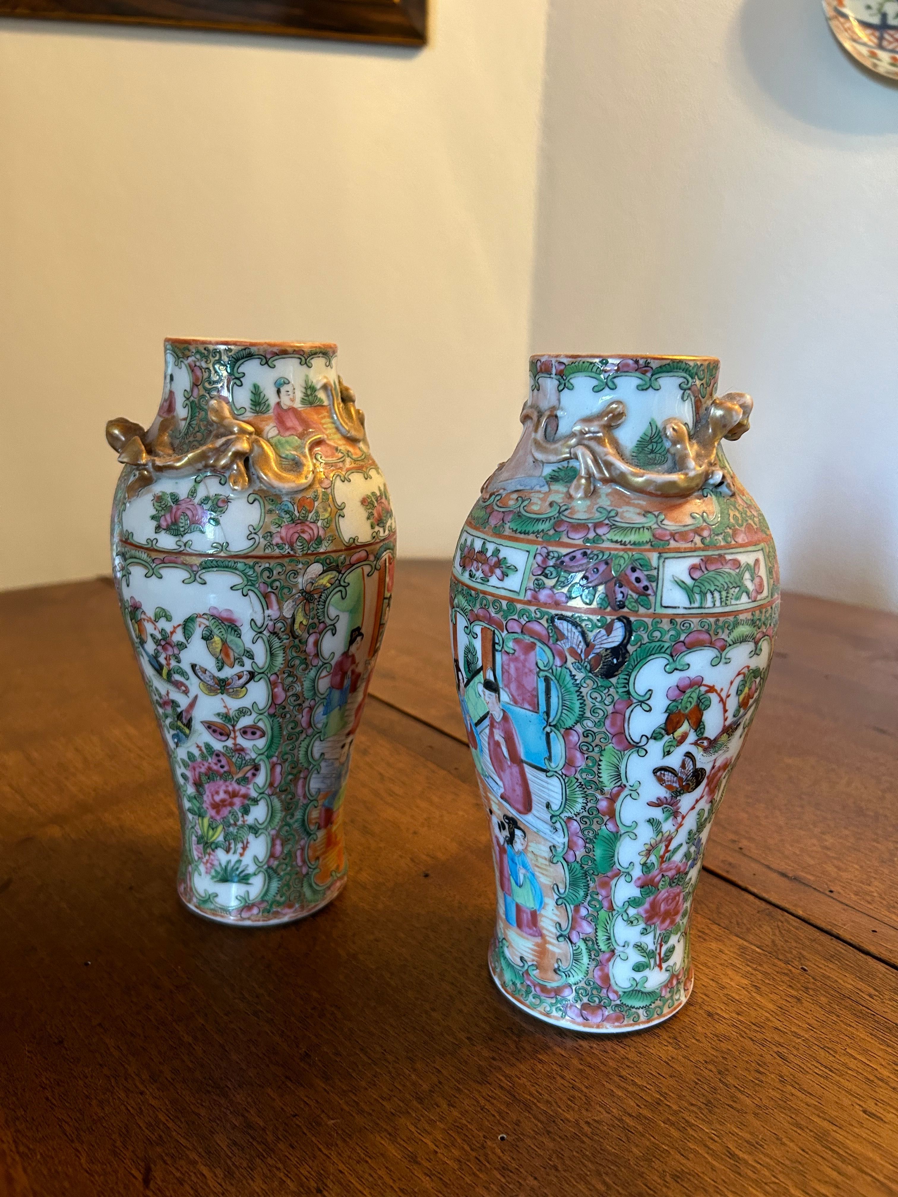 Conjunto de 2 Potes em Porcelana da China