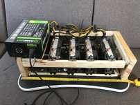 Майнінг ферма p 104-100 8GB (Nvidia 1070Ti),Топова збірка