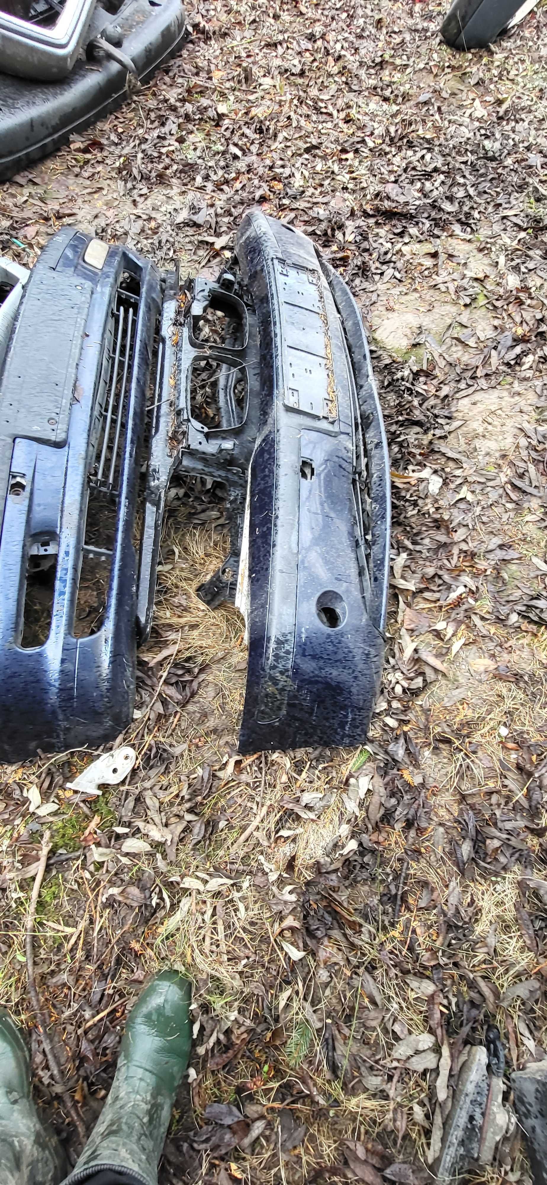 BMW E 46 Zderzak  Przód lift Black Sapphire Maska Błotnik  lampa