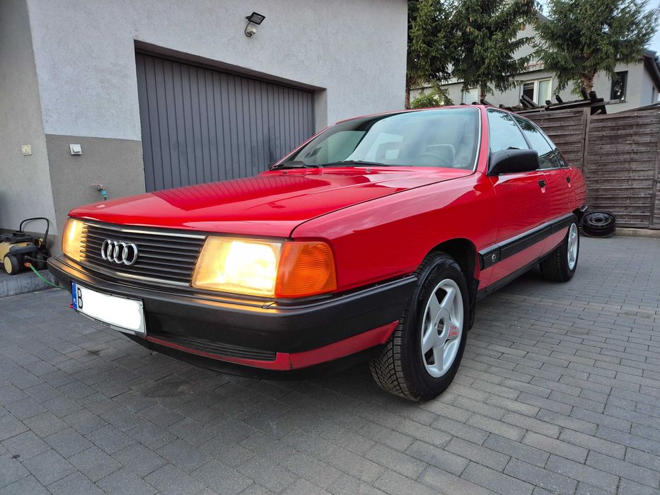 Audi 100 C3 2.3E Zadbana Nowe Opony Welur 100% Sprawna Śliczny Klasyk