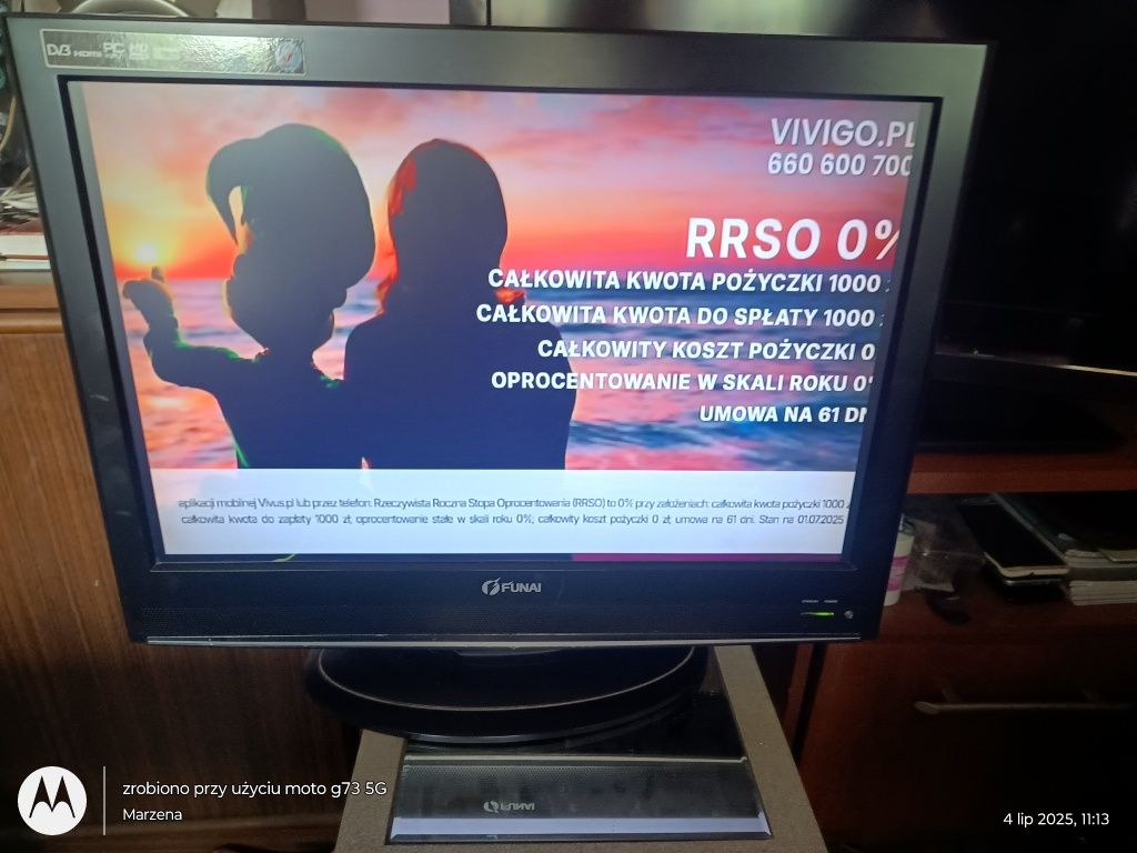 Telewizor funai lcd