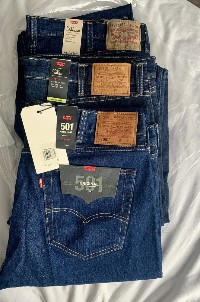 Джинси Levi's® Premium Big & Tall  розмір 40*36