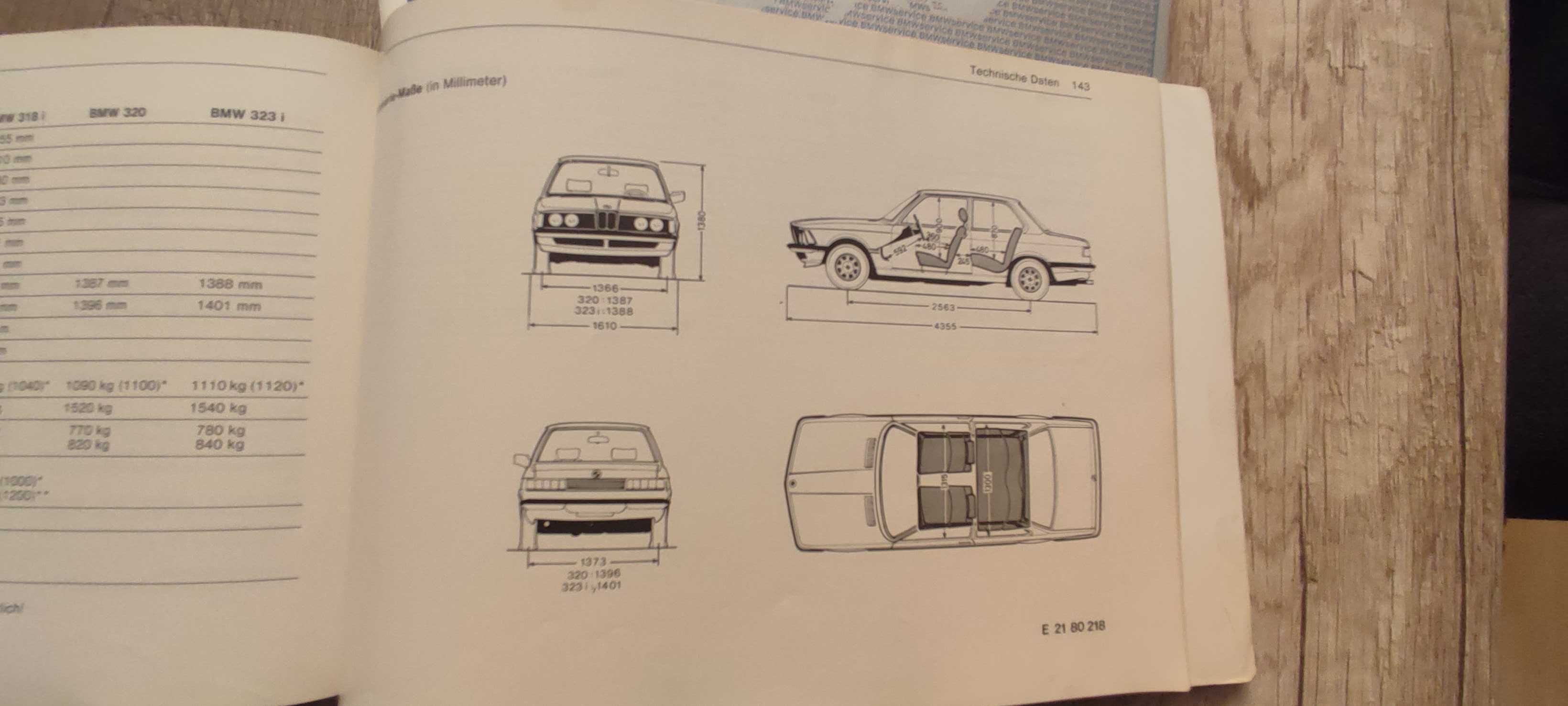 BMW 3  E21 instrukcja obsługi oryginalna +GRATIS