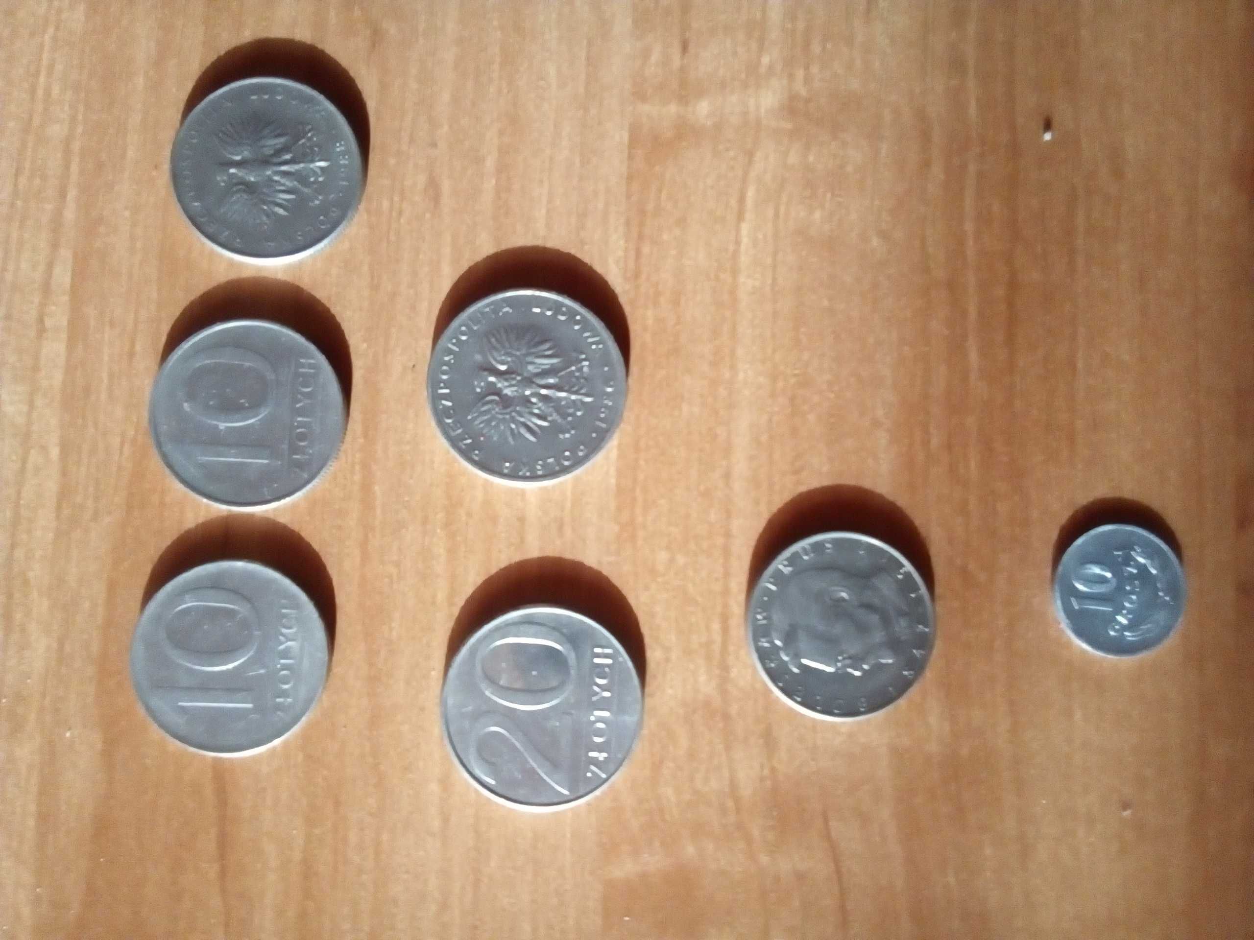 komplet monet z prl 10 zł , 20 zł