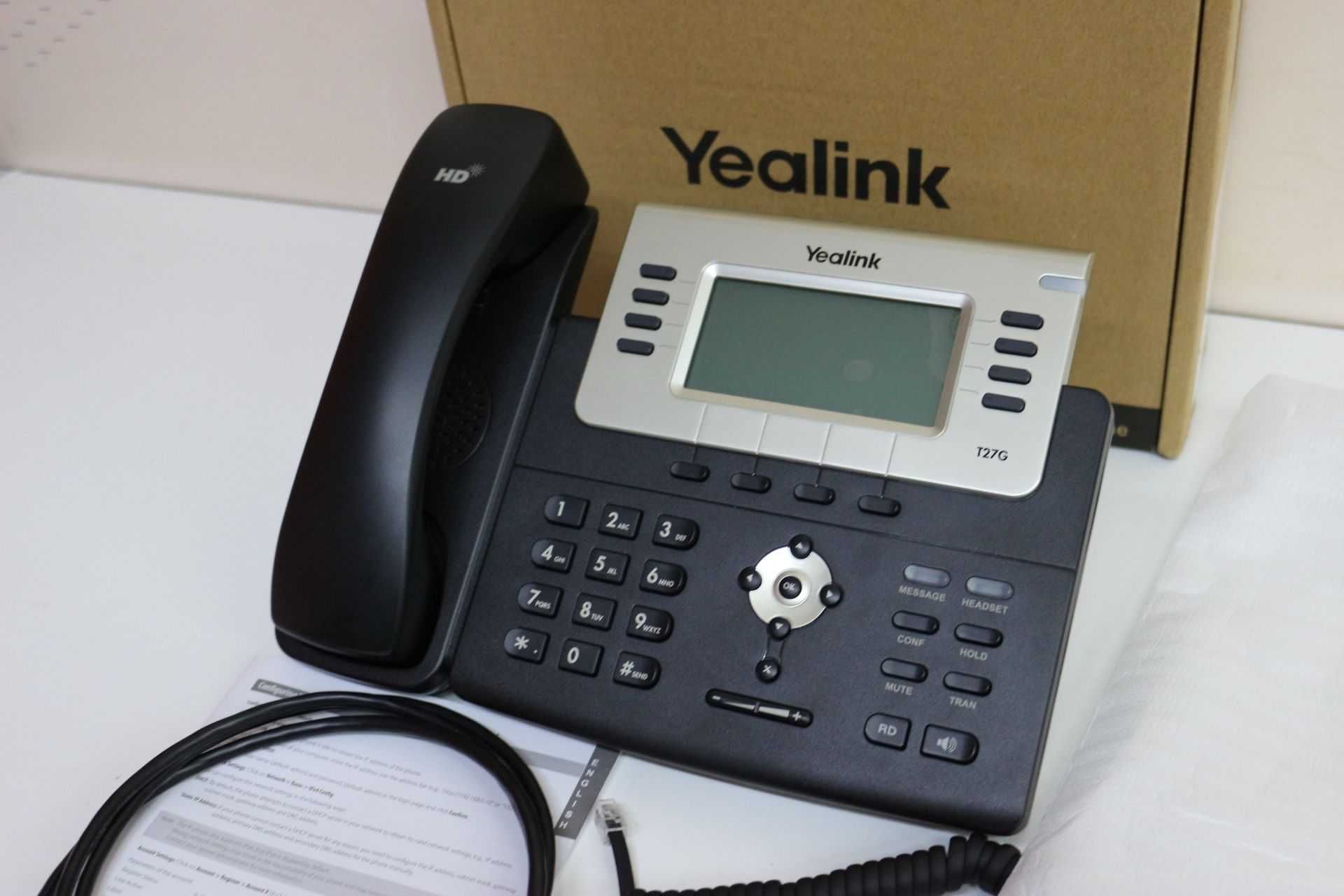 Telefone IP Yelink T27G (Sem Uso)