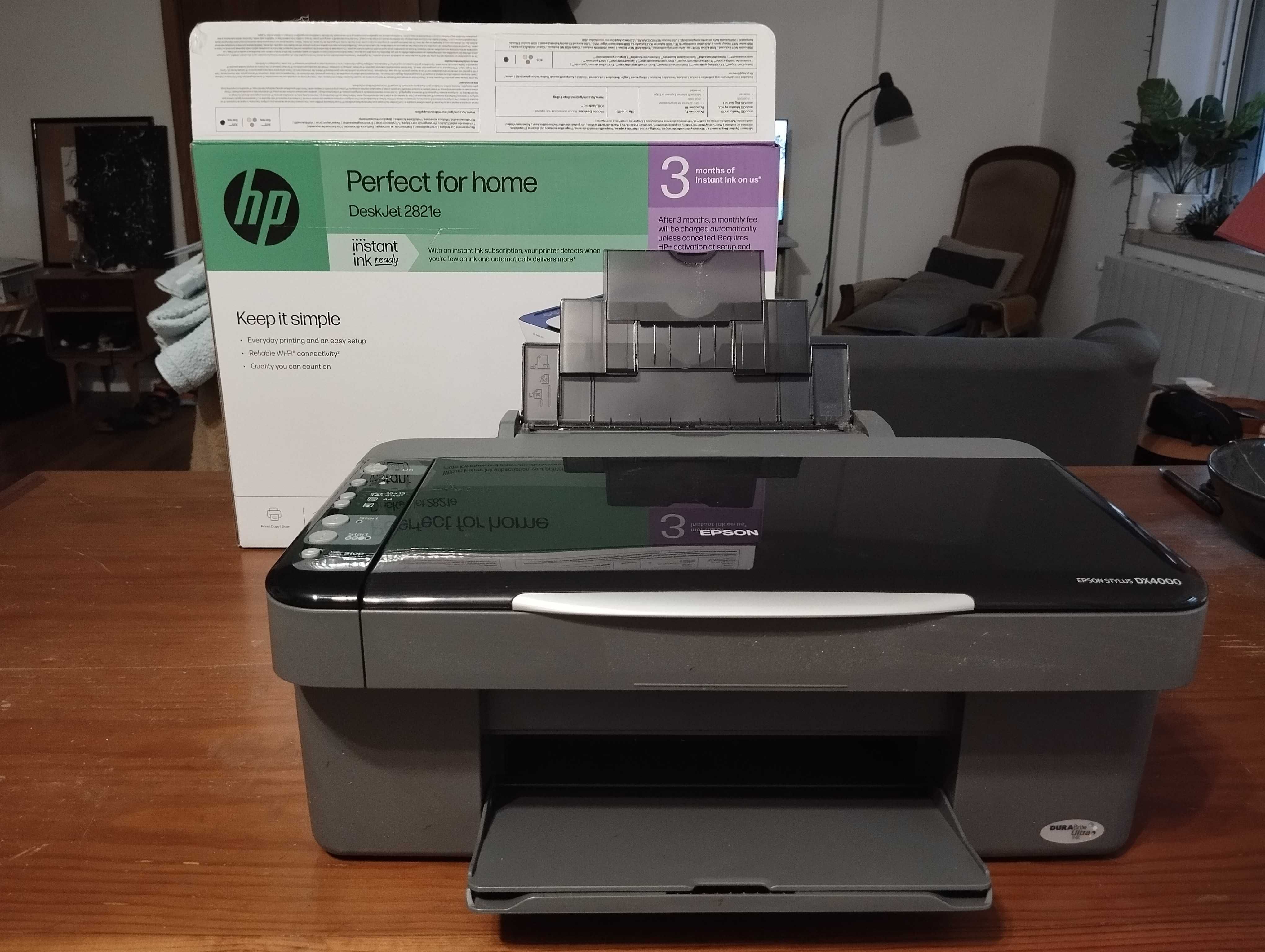 Impressora com scanner Epson Stylus DX4000