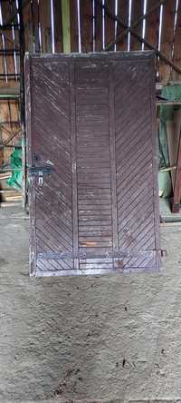Drzwi garażowe wrota drewniane