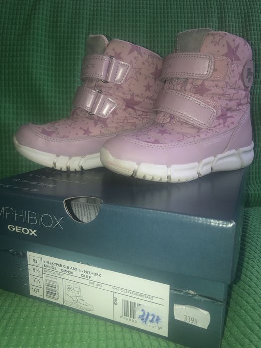 Śniegowce GEOX r. 25- JAK NOWE