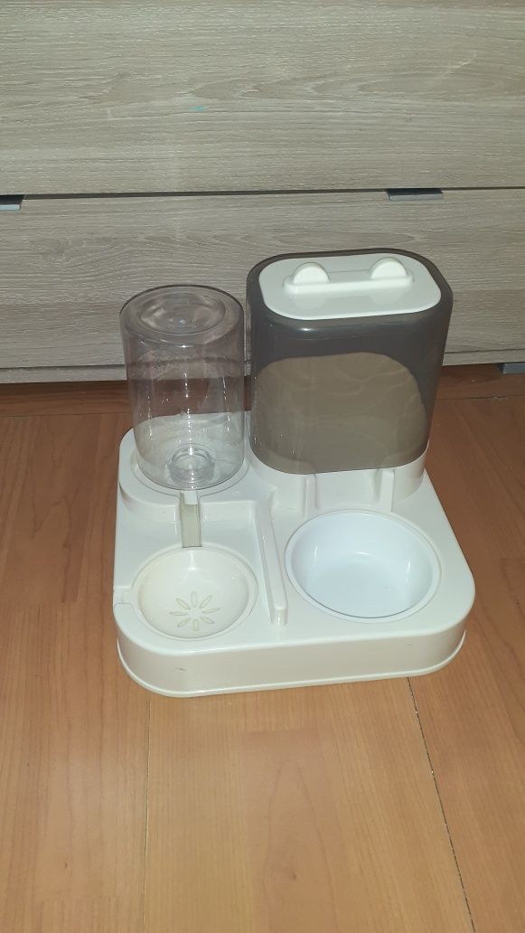Dispensador comida e água cão ou gato