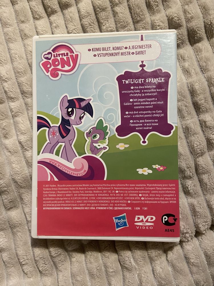 Plyta cd My Little pony