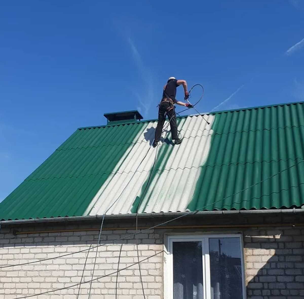 Фарбування.Даху.Ремонт .Даху.Висотні роботи.Димоходу.Ринв.