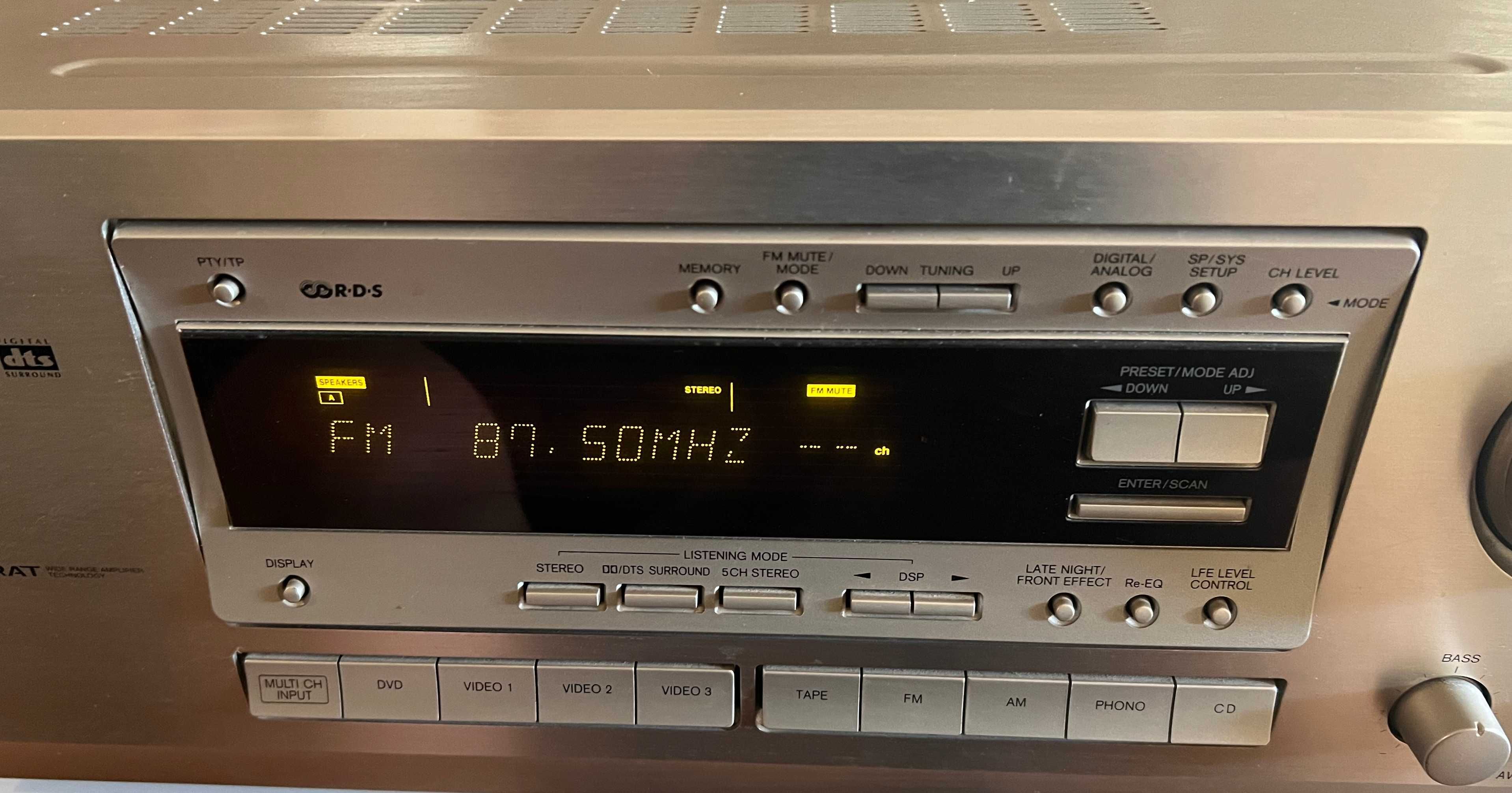 Amplituner ONKYO TX-DS575X z pilotem