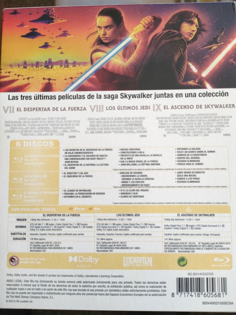 Vendo Box Star Wars