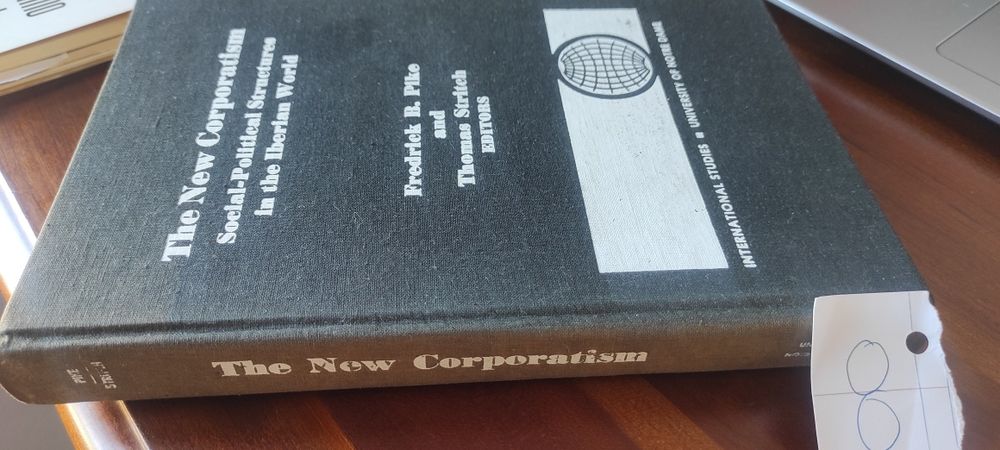 The new corporatism social-political structures in the Iberian World