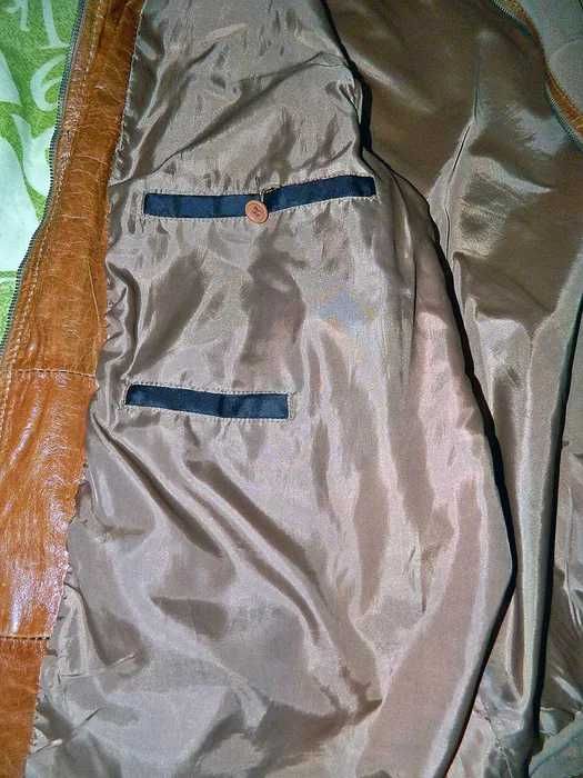 Замшевая мужская  куртка -весна-осень